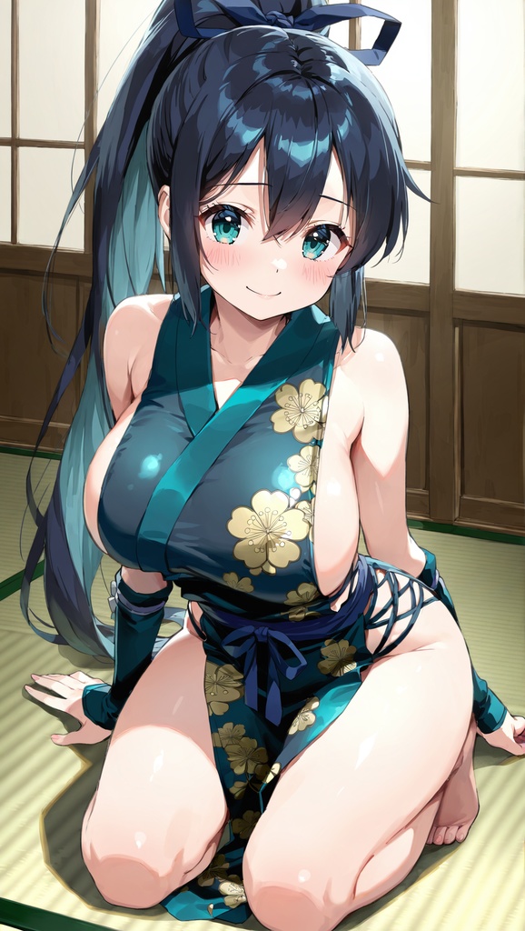 サイドオープンくノ一お姉さん02