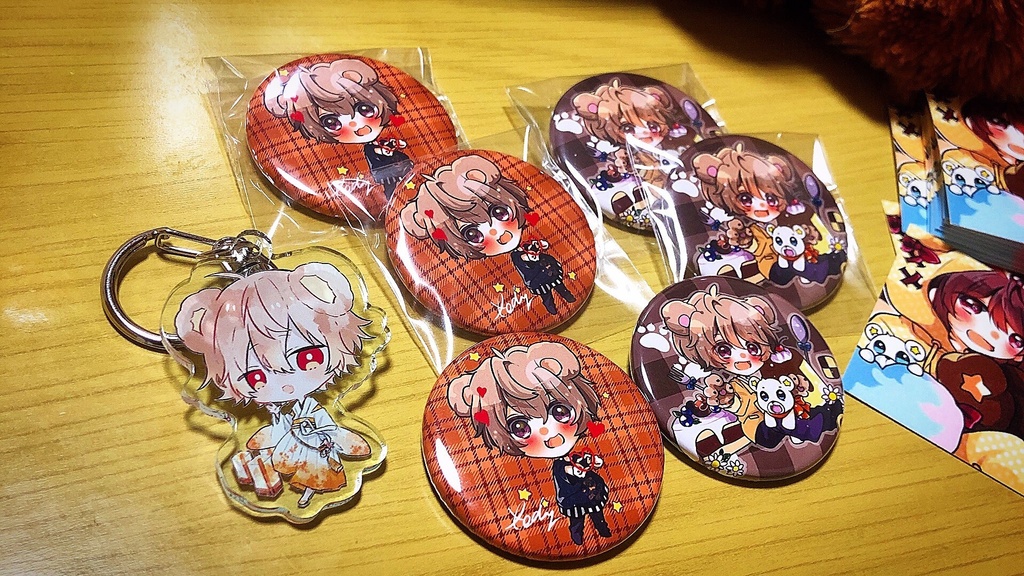 てでぃくん/缶バッジ ~もぐもぐしよっ!~