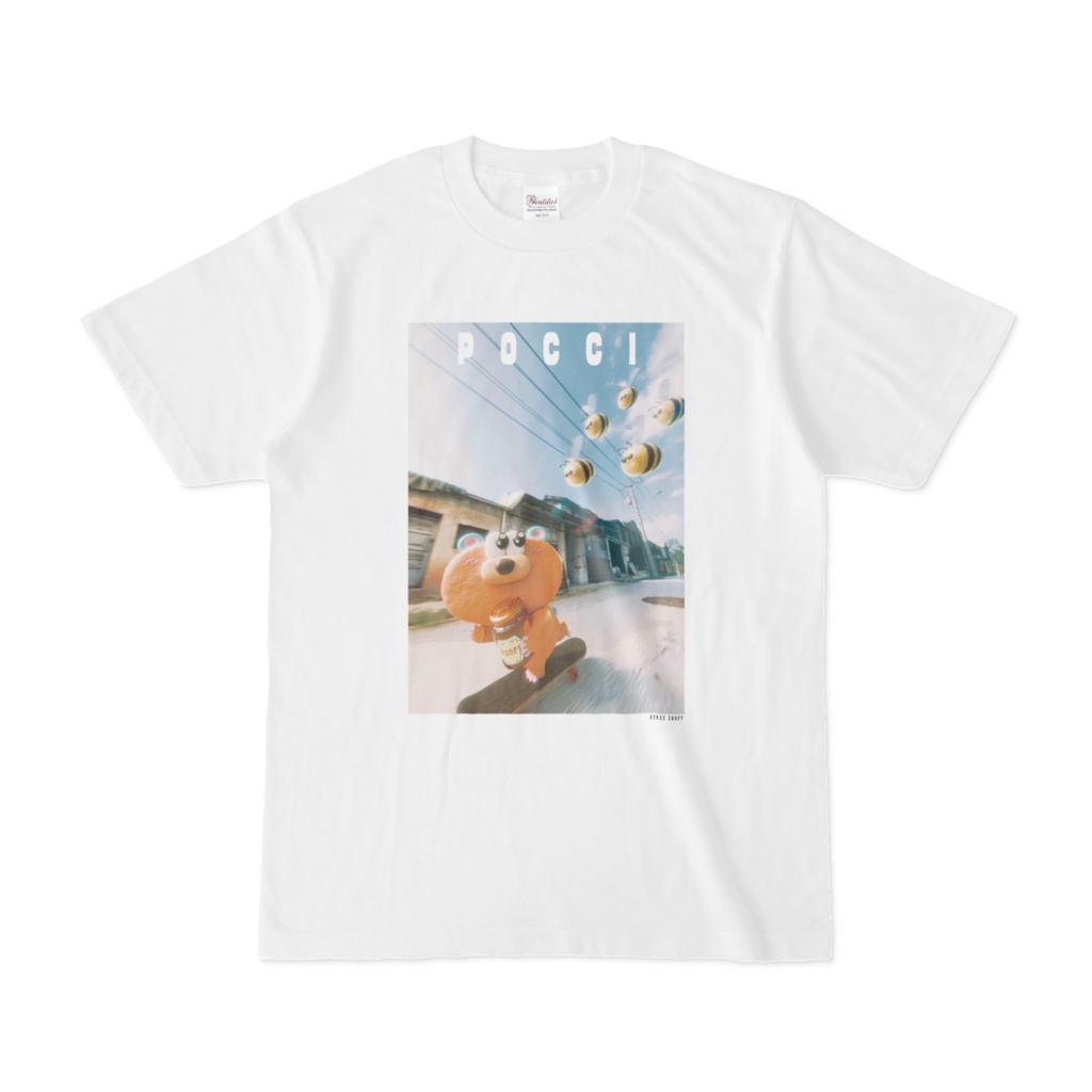 ポッチと蜂さん Tシャツ