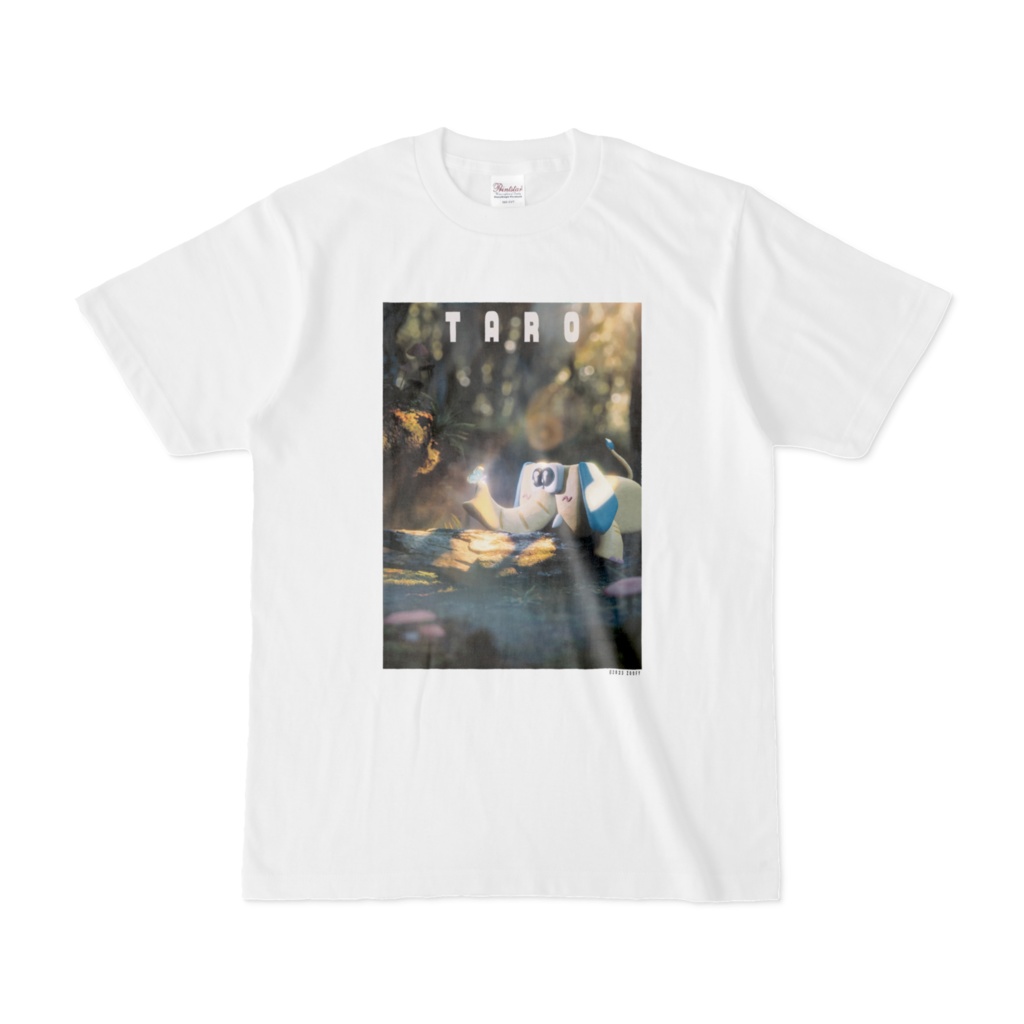 タロと蝶々Tシャツ
