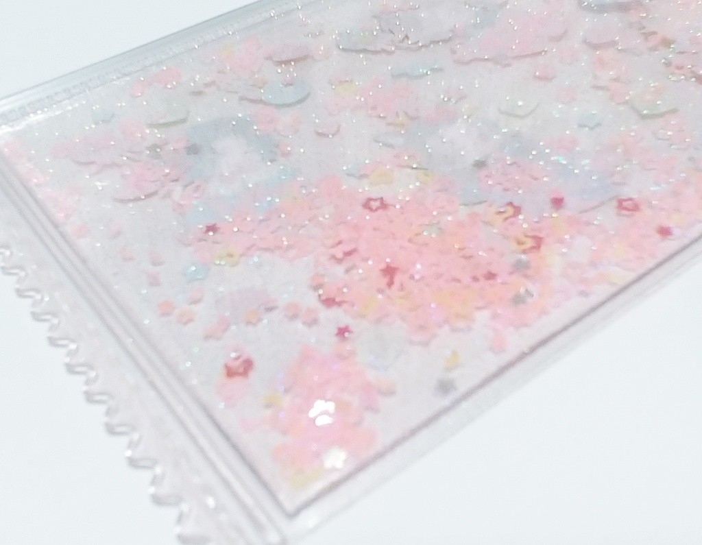 ルシファー&ベリアル◇ラメグリッターポーチ◇グラブル