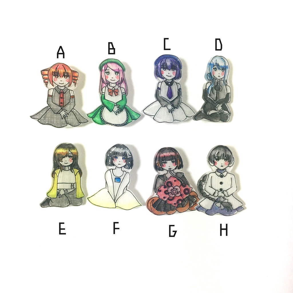 Utauプラバンブローチ わるいたび Online Shop Booth