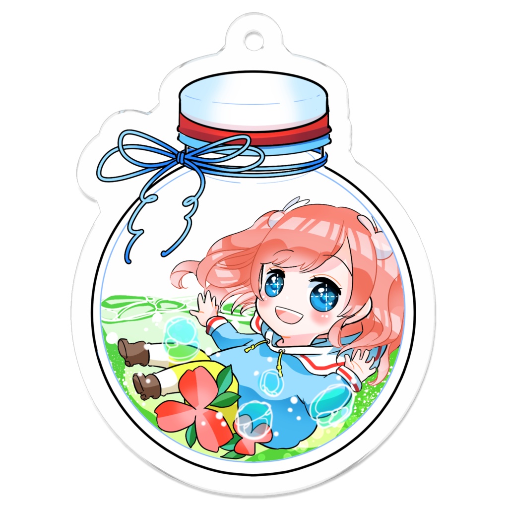 ハーバリウムアクキー