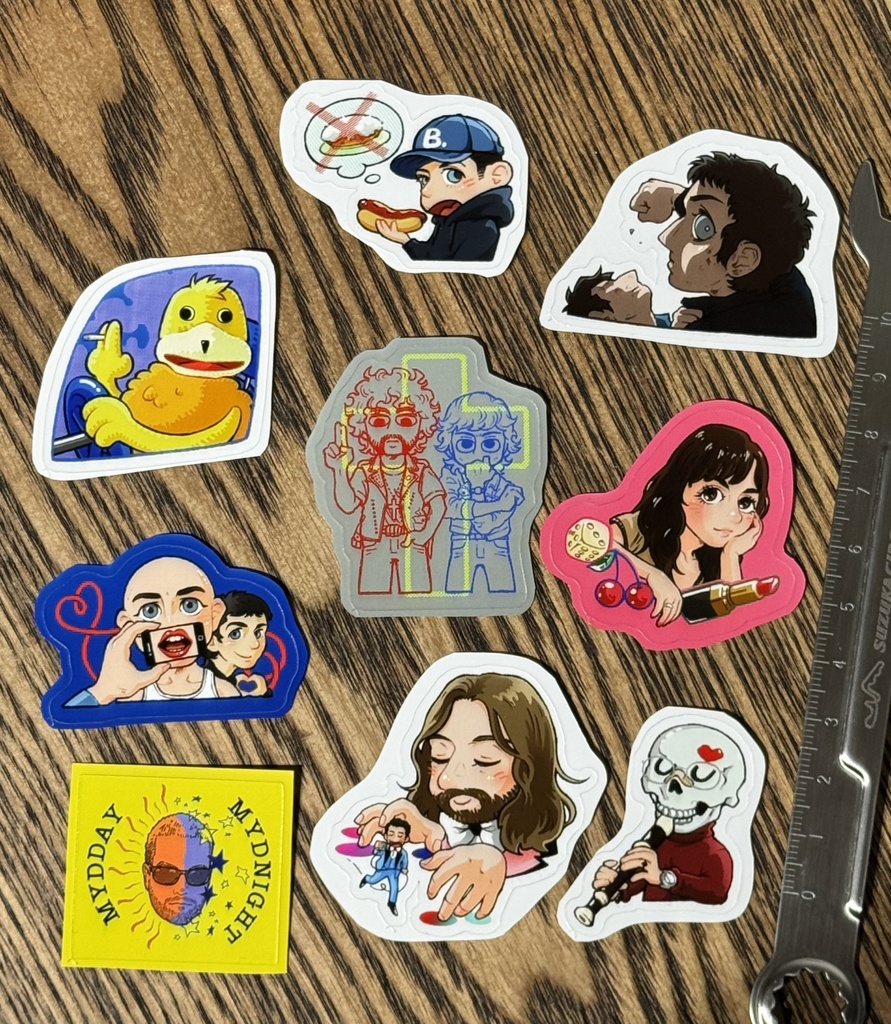 Ed Banger Records - sticker pack