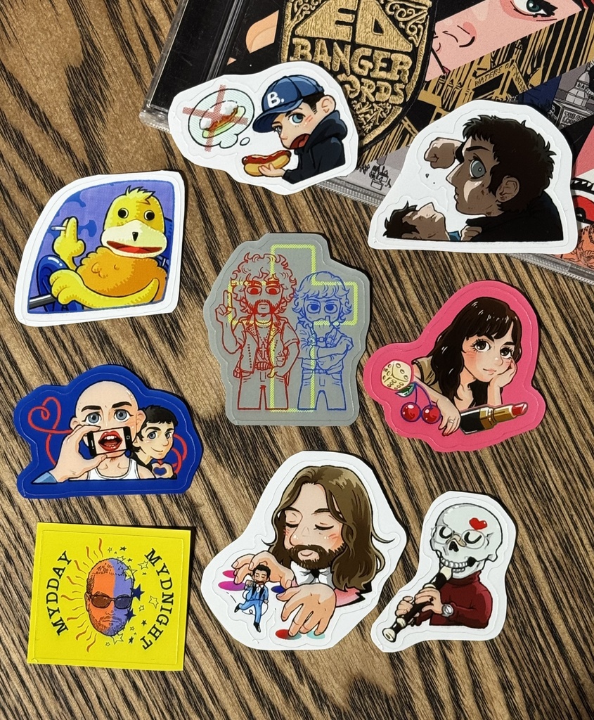 Ed Banger Records - sticker pack
