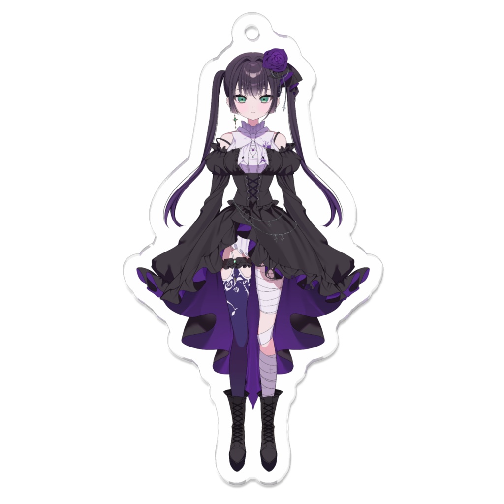 【繭墨】アクリルキーホルダー