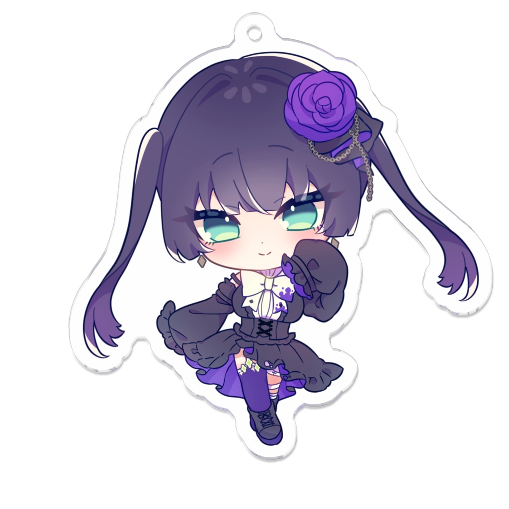 【繭墨】ミニキャラアクキー