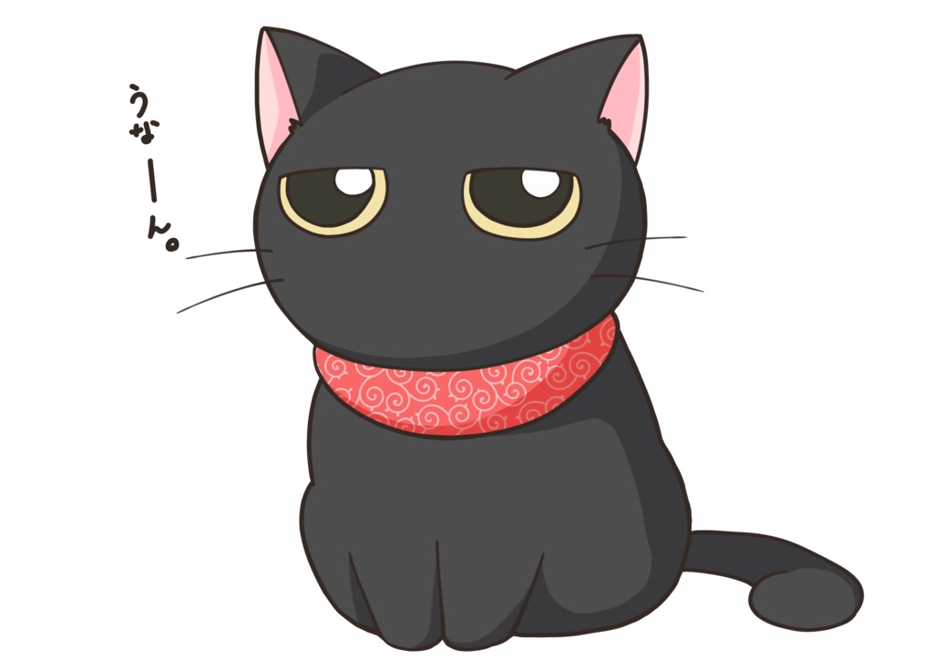 黒助さん ステッカー 小