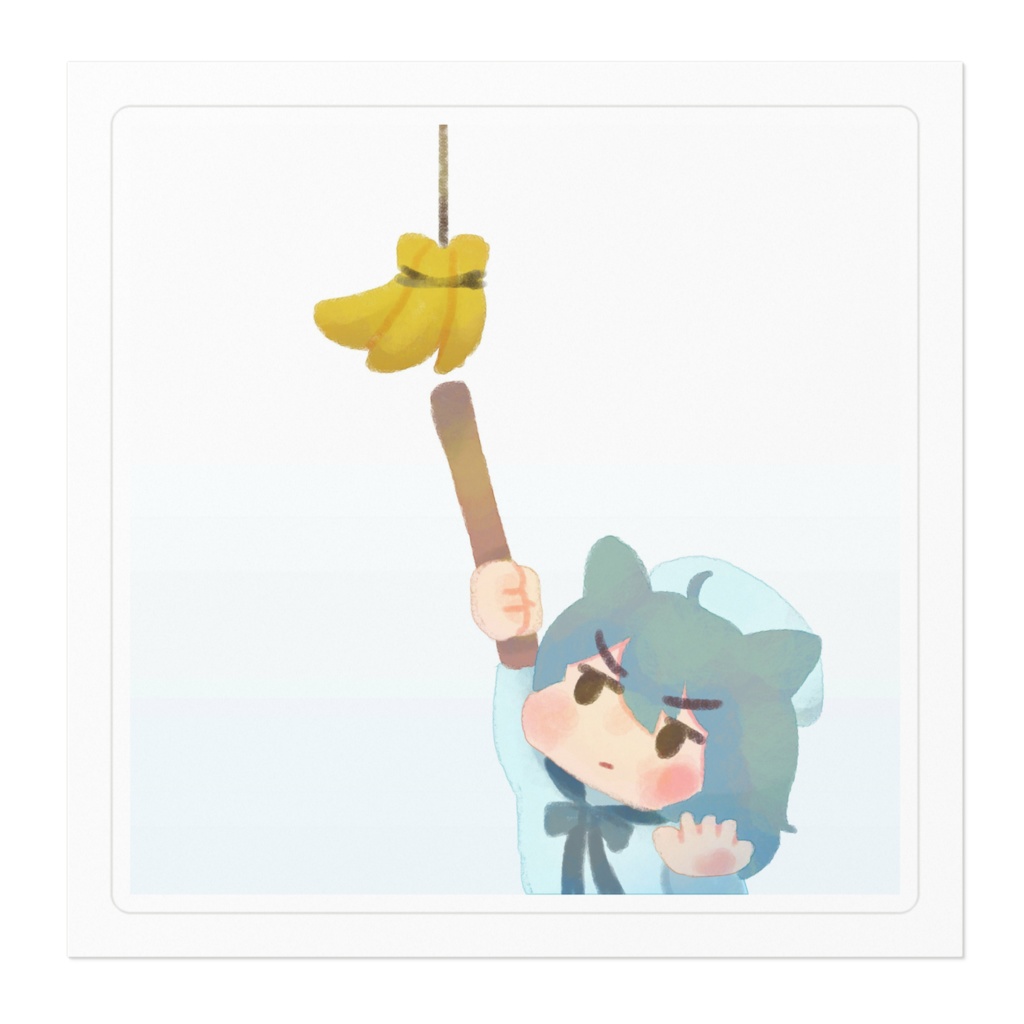 るりとうバナナステッカー