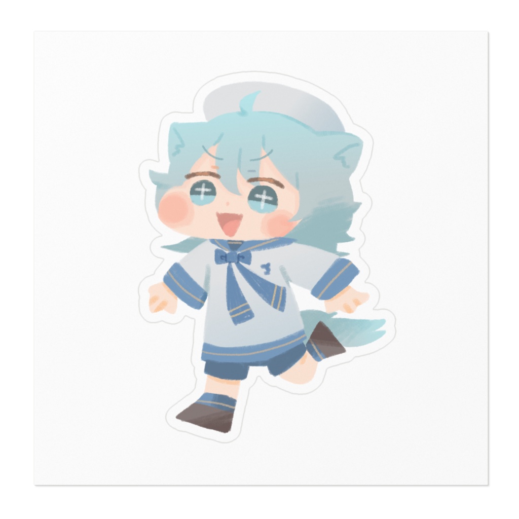 とっとこるりとうステッカー