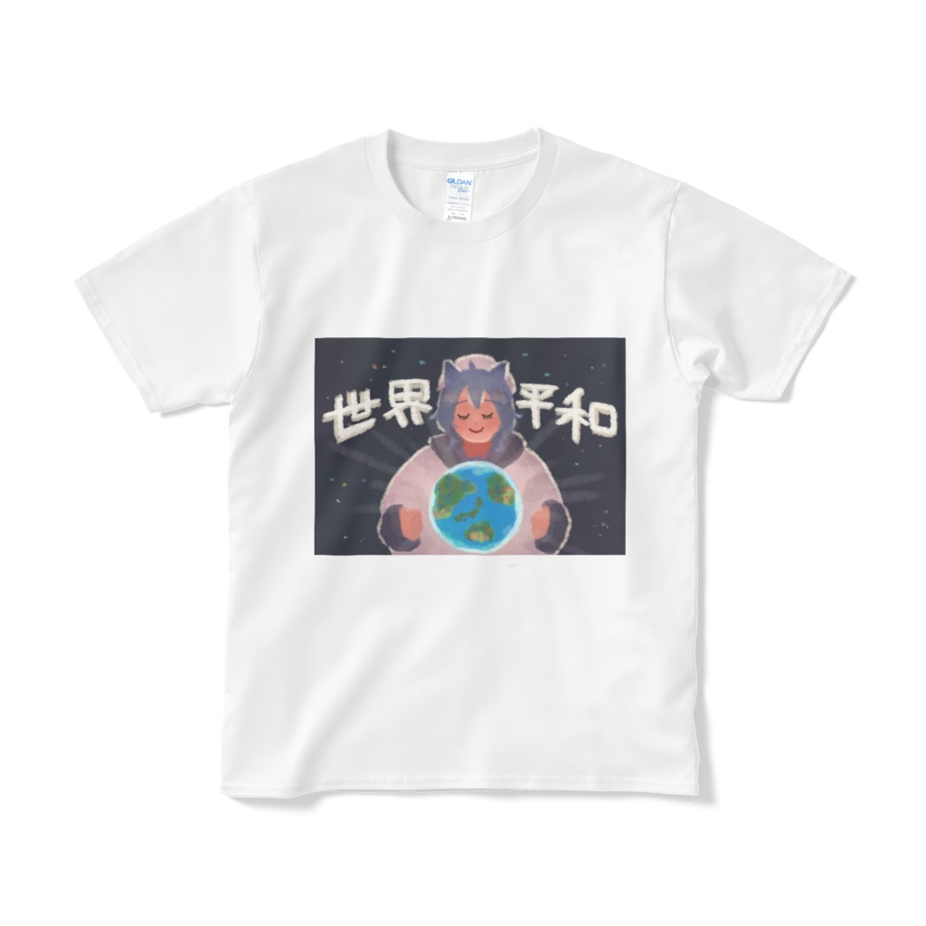 あびゃい世界平和Tシャツ