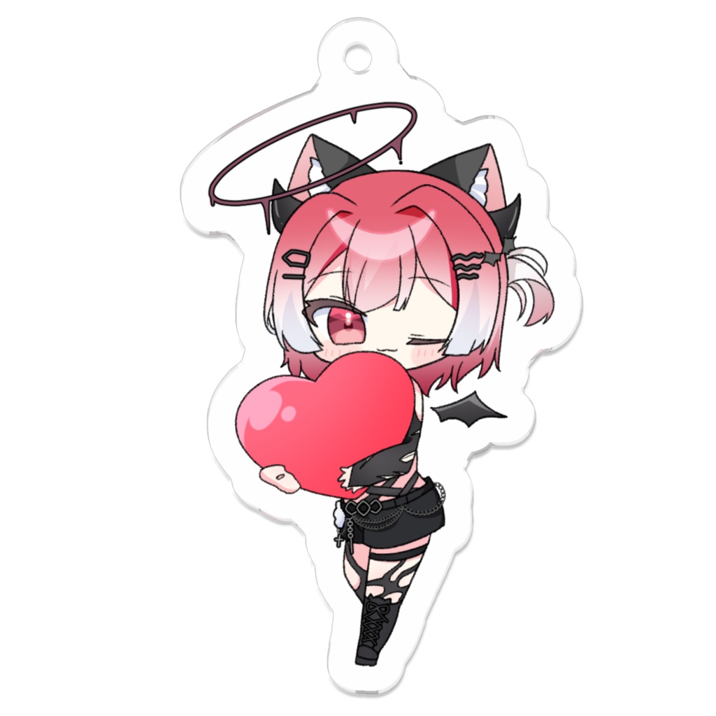 悪魔アクリルキーホルダー