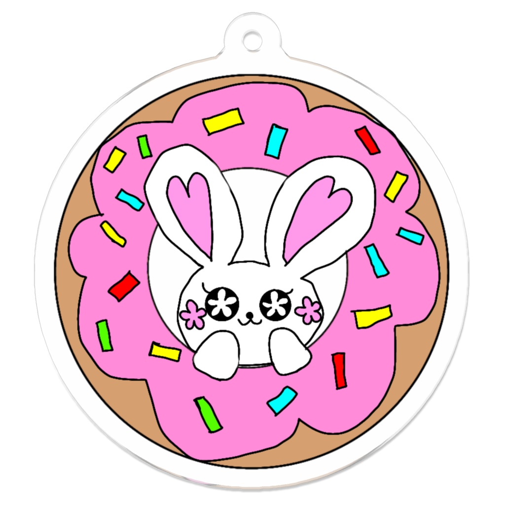 いわゆかドーナツ（ストロベリー）