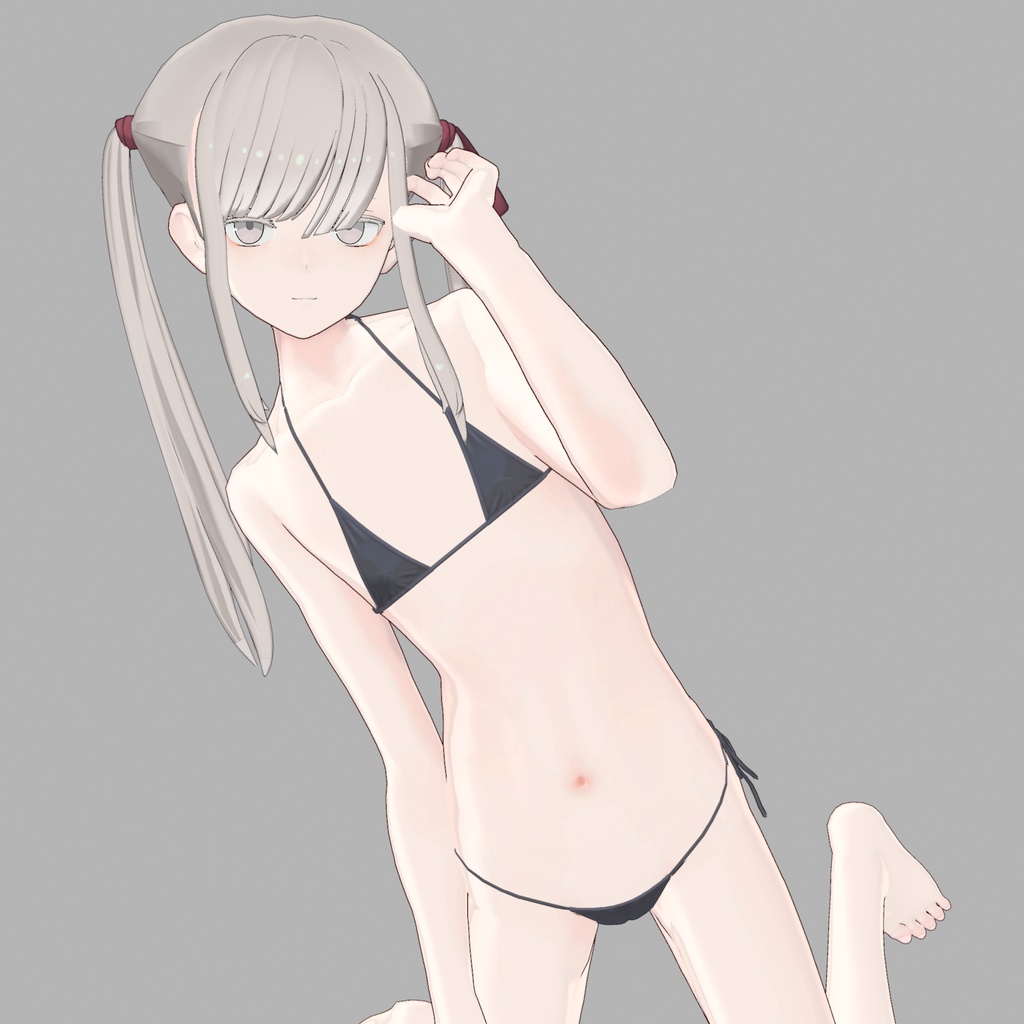 【3Dモデルウェア】マイクロビキニ