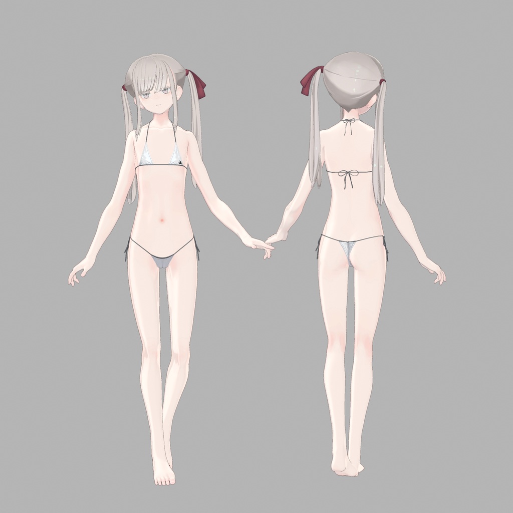 【3Dモデルウェア】マイクロビキニ