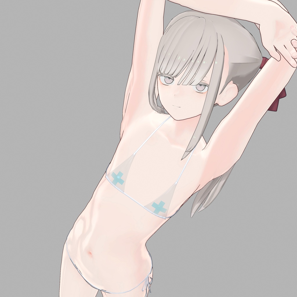 【3Dモデルウェア】マイクロビキニ