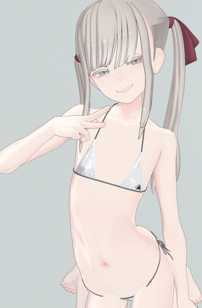 【3Dモデルウェア】マイクロビキニ