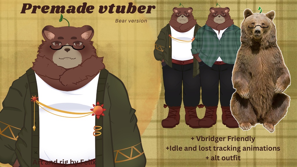 Bear Vtuber 
