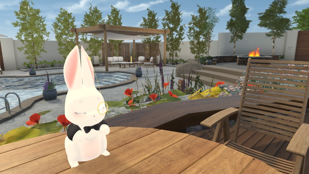 タキシードウサギ(tuxedo bunny)