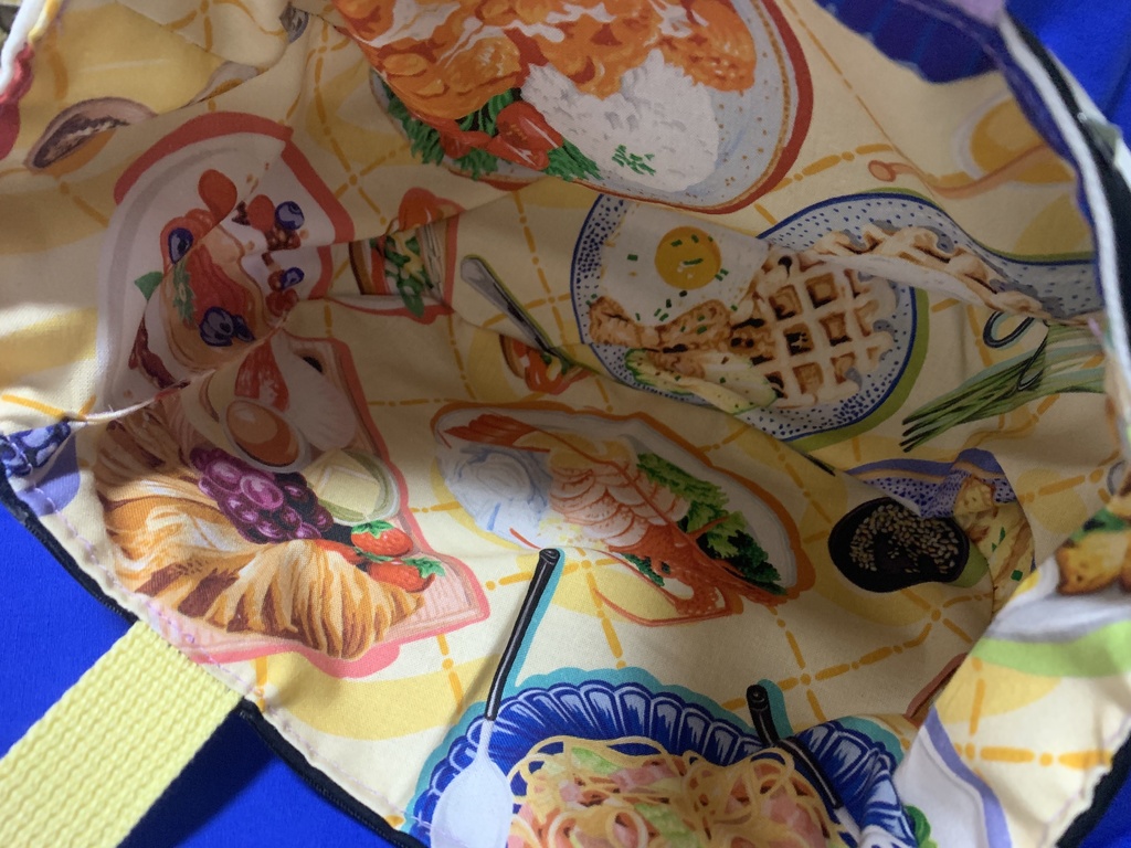 【非公式】 🍽️くんイメージランチトート【ハンドメイド】