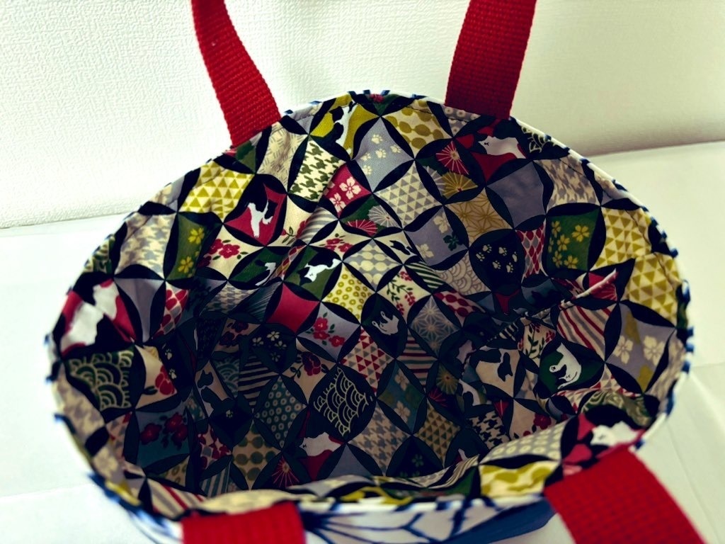 【非公式】別邸イメージミニトート【ハンドメイド】