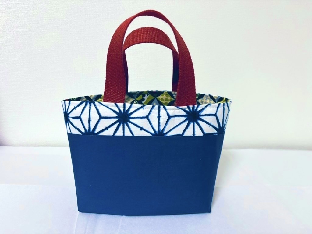 【非公式】別邸イメージミニトート【ハンドメイド】