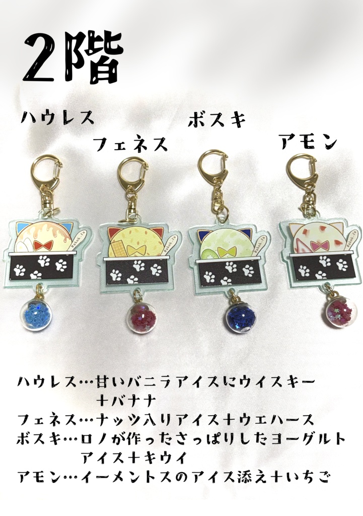 【非公式】執事の好きなアイスアクキー【aknkグッズ】