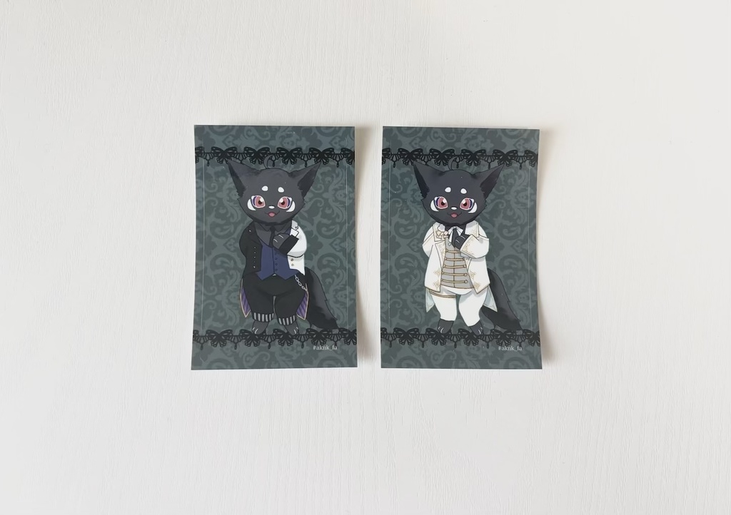 【非公式】ムーの🐏コスICカードステッカー【aknkグッズ】
