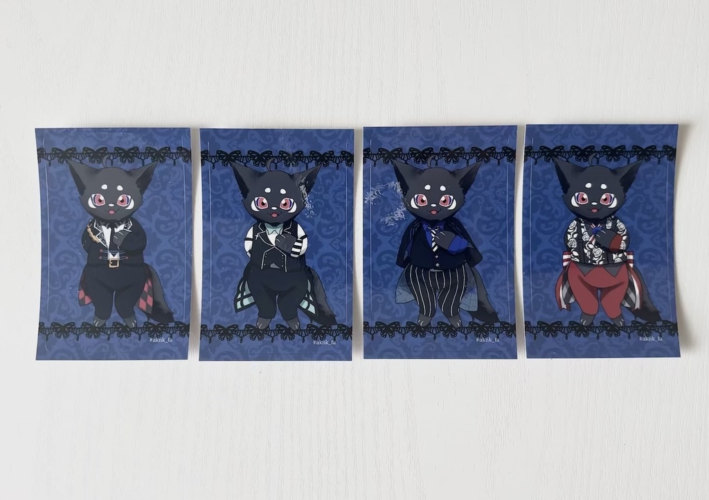 【非公式】ムーの🐏コスICカードステッカー【aknkグッズ】