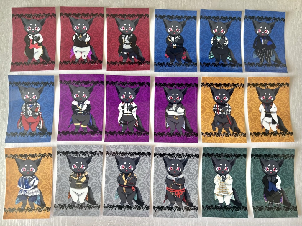 【非公式】ムーの🐏コスICカードステッカー【aknkグッズ】