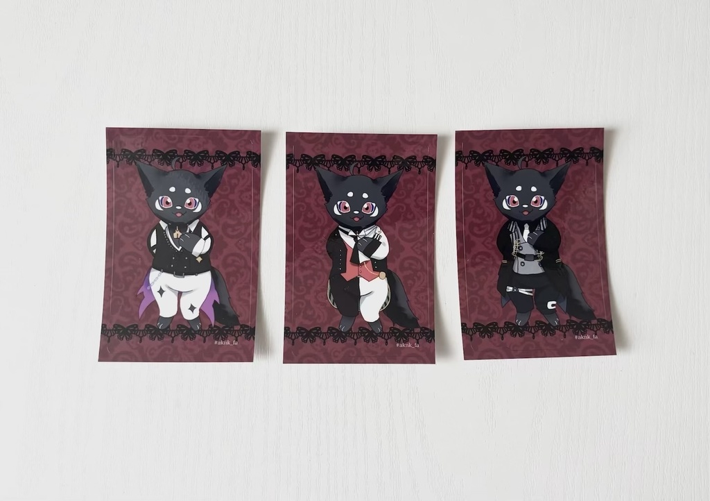 【非公式】ムーの🐏コスICカードステッカー【aknkグッズ】