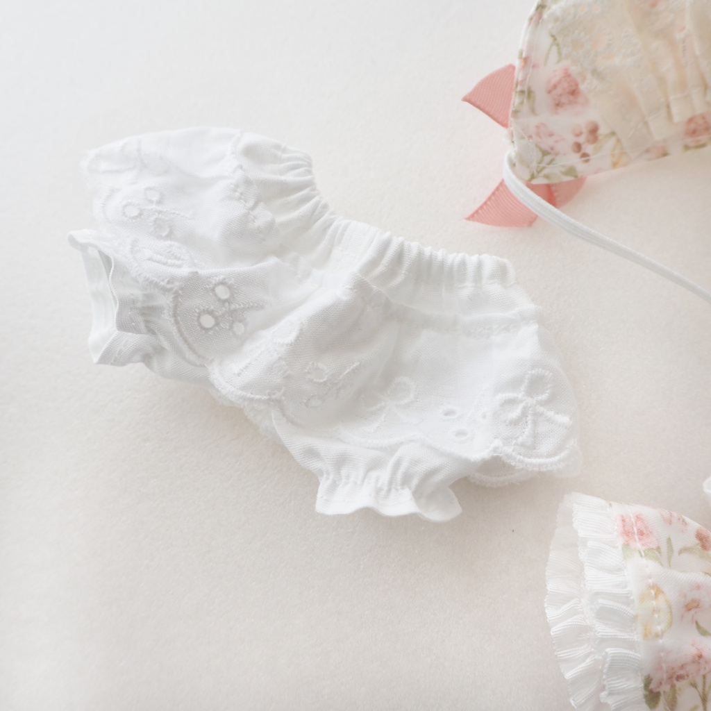 ガーデンワンピース 10cm ぬい服 無属性ぬいぐるみ ハンドメイド