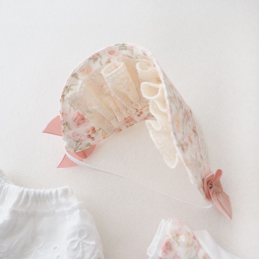 ガーデンワンピース 10cm ぬい服 無属性ぬいぐるみ ハンドメイド