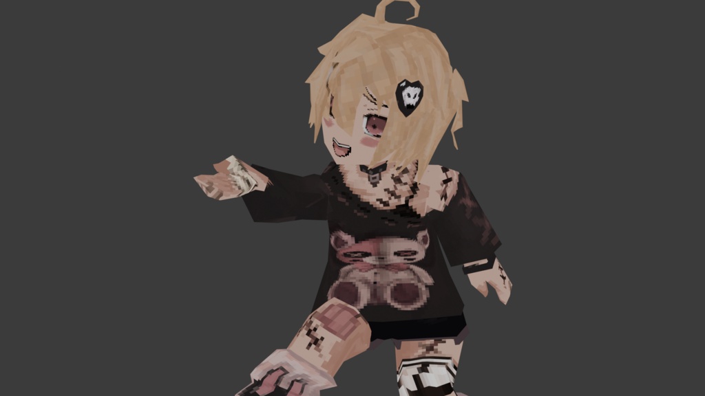 Stitches — PS1 VTuber Model