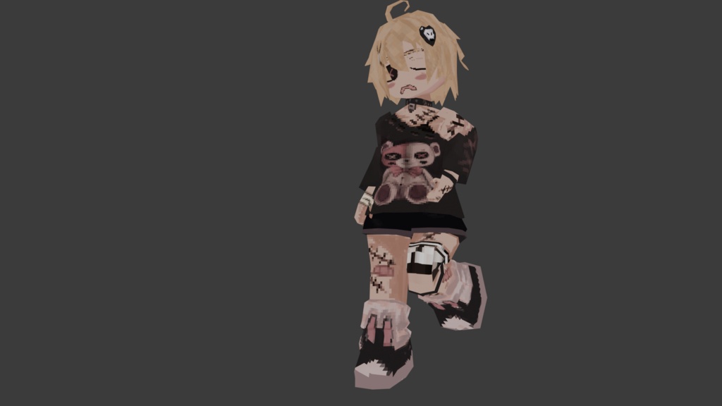 Stitches — PS1 VTuber Model