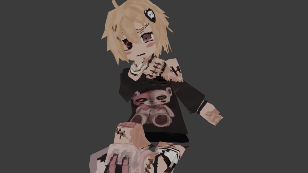 Stitches — PS1 VTuber Model