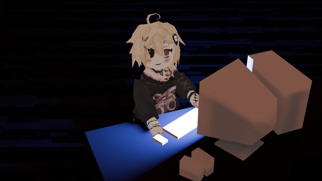 Stitches — PS1 VTuber Model