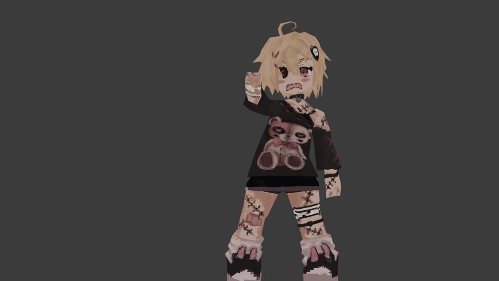 Stitches — PS1 VTuber Model