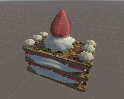 いちごのミルフィーユ 3d小物