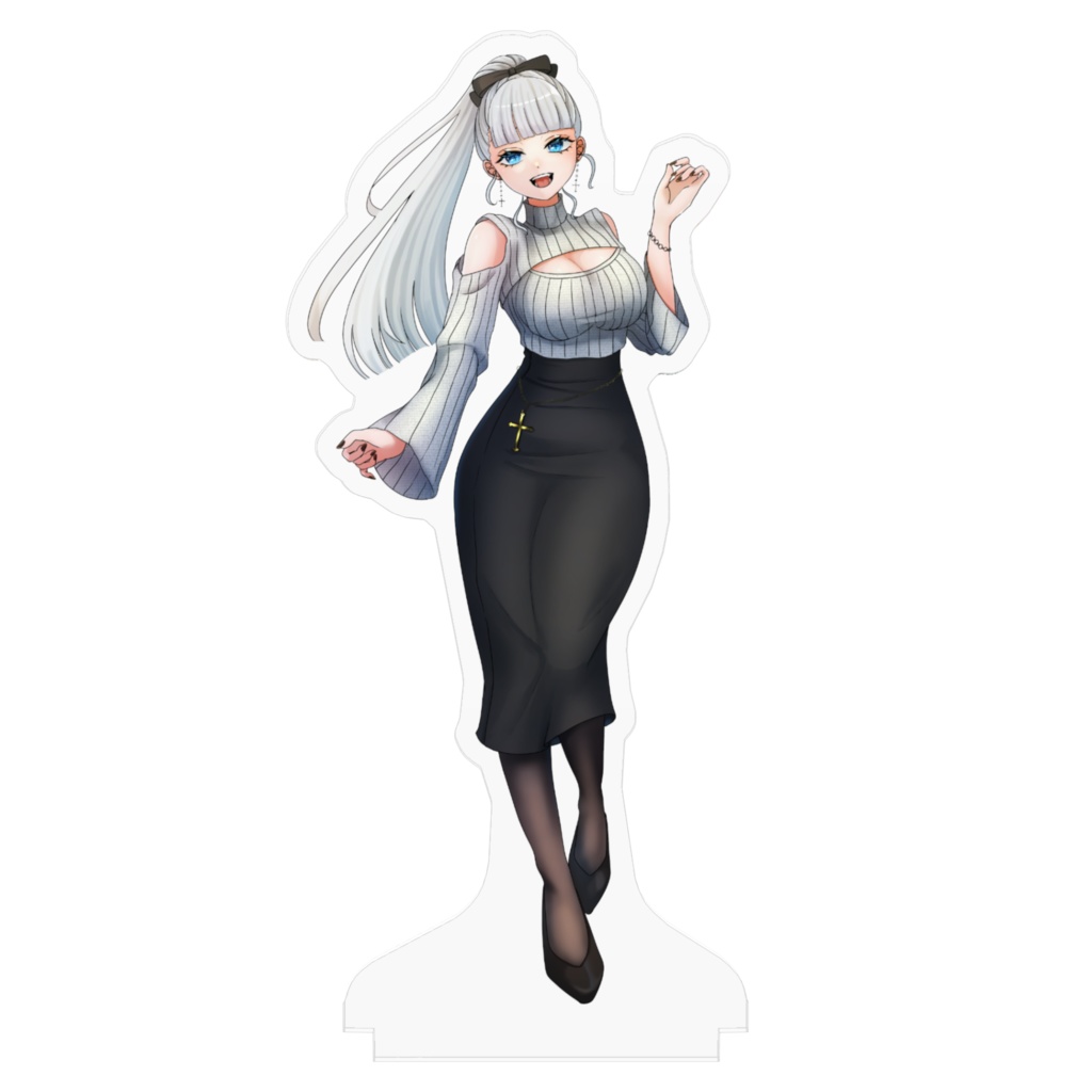 廻神つみ(青河まるる様/ポニテVer.) アクリルフィギュア