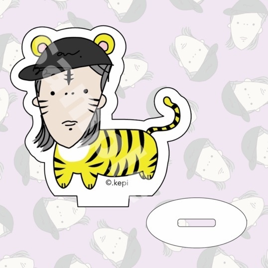 けぴとら 干支アクリルスタンド(とら)