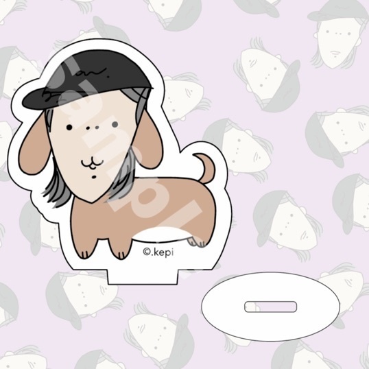 けぴいぬ 干支アクリルスタンド(いぬ)