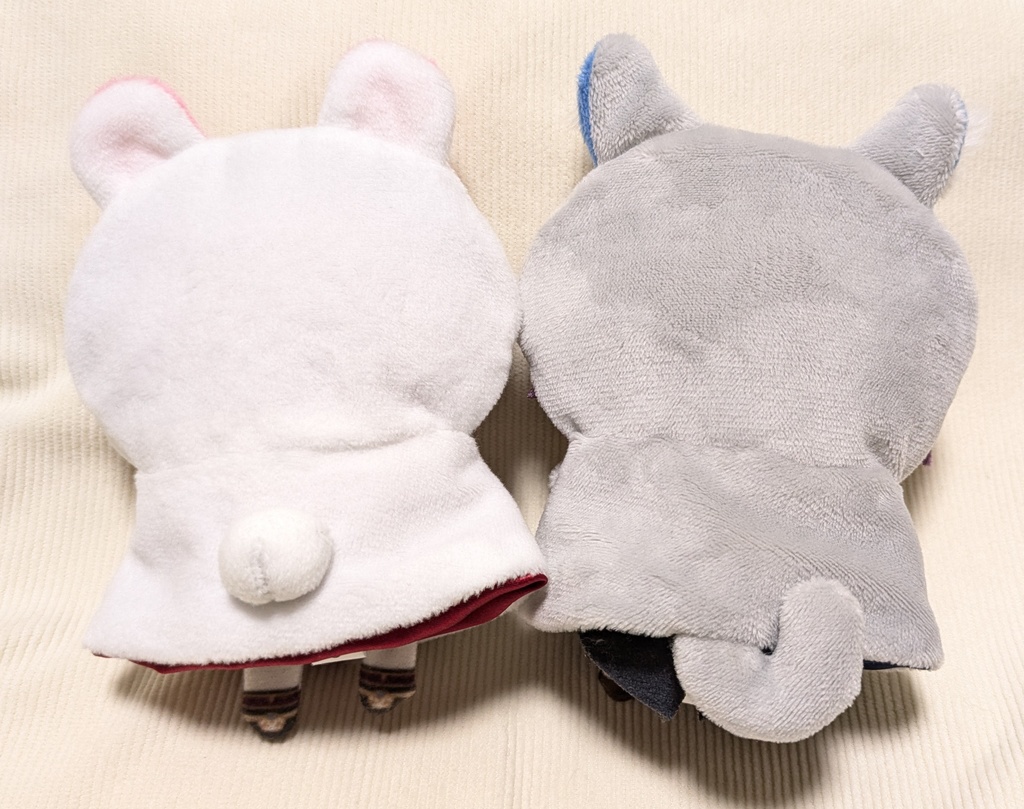 アニマルなフード付きポンチョ(にじぱぺっと用)