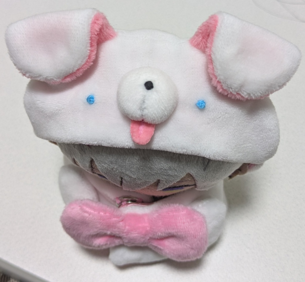 アニマルなフード付きポンチョ(にじぱぺっと用)