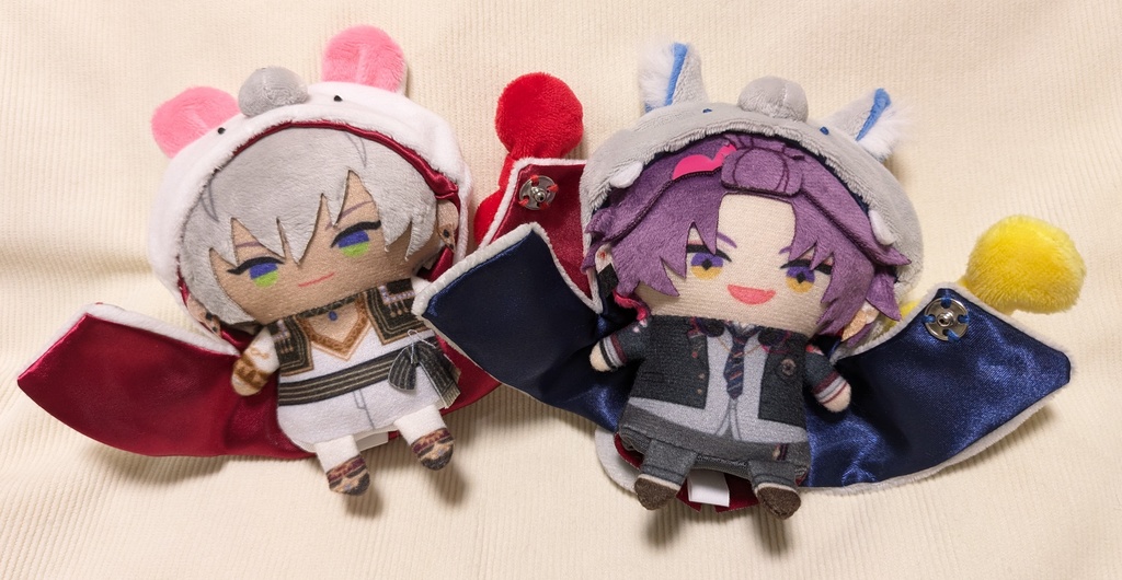 アニマルなフード付きポンチョ(にじぱぺっと用)