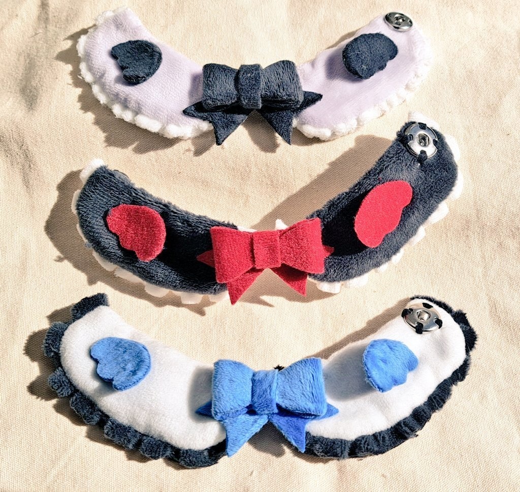 つけ襟風フリル付きポンチョ(にじぱぺ・にじぬい共用)