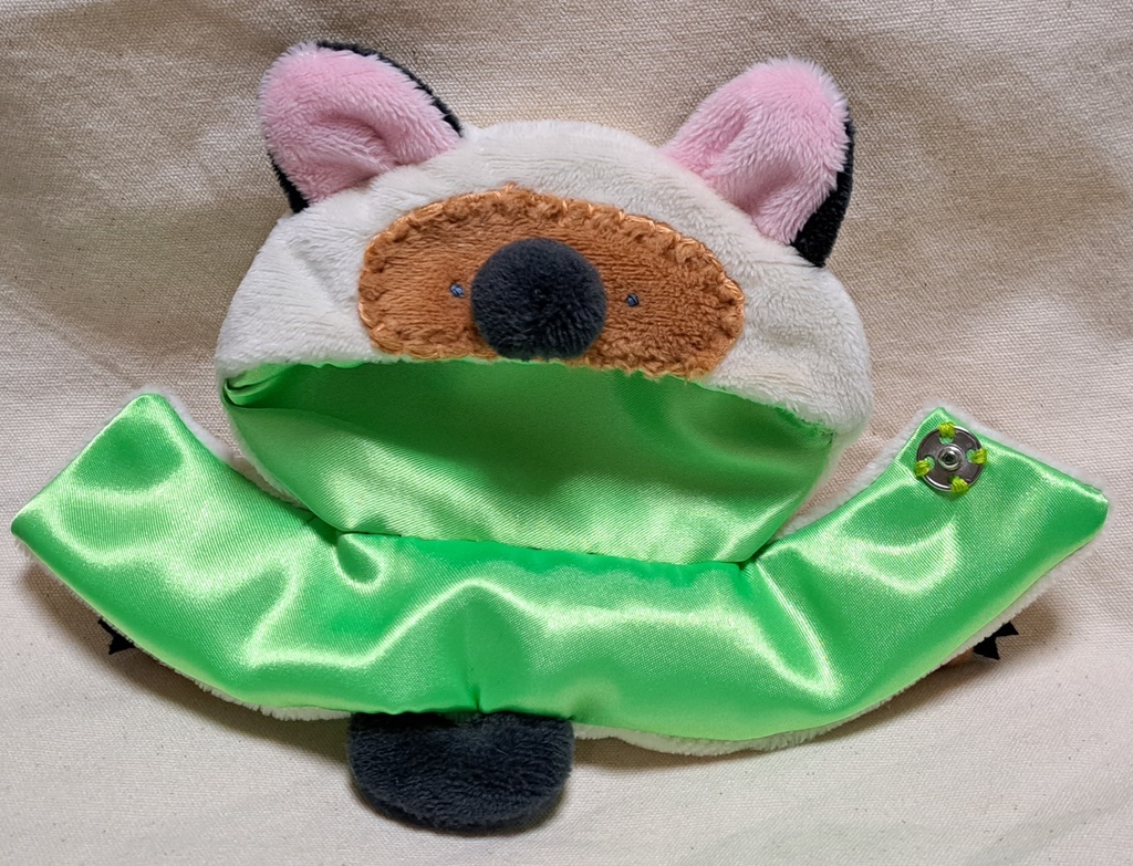 もっと!アニマルなフード付きポンチョ