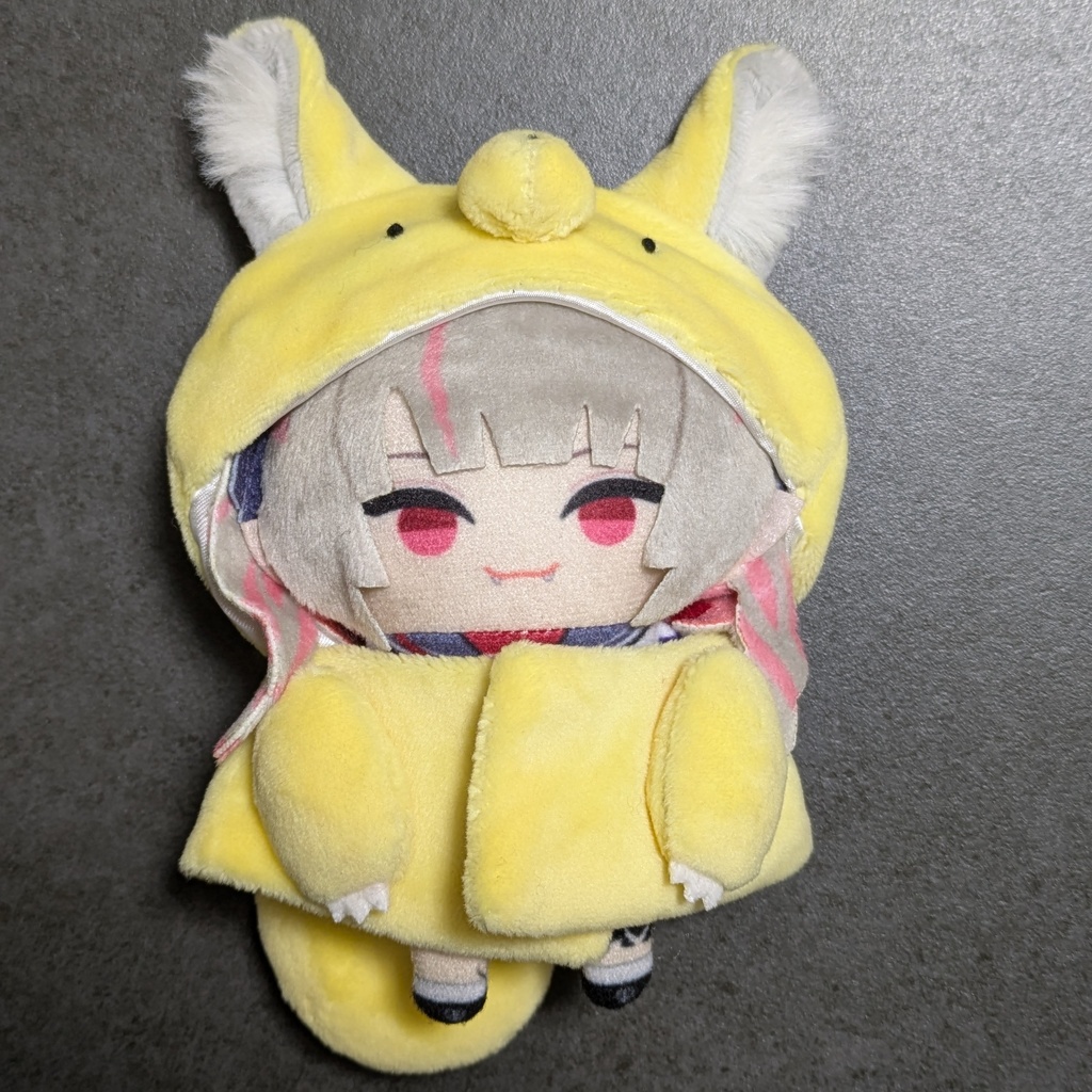 もっと!アニマルなフード付きポンチョ(きつね)