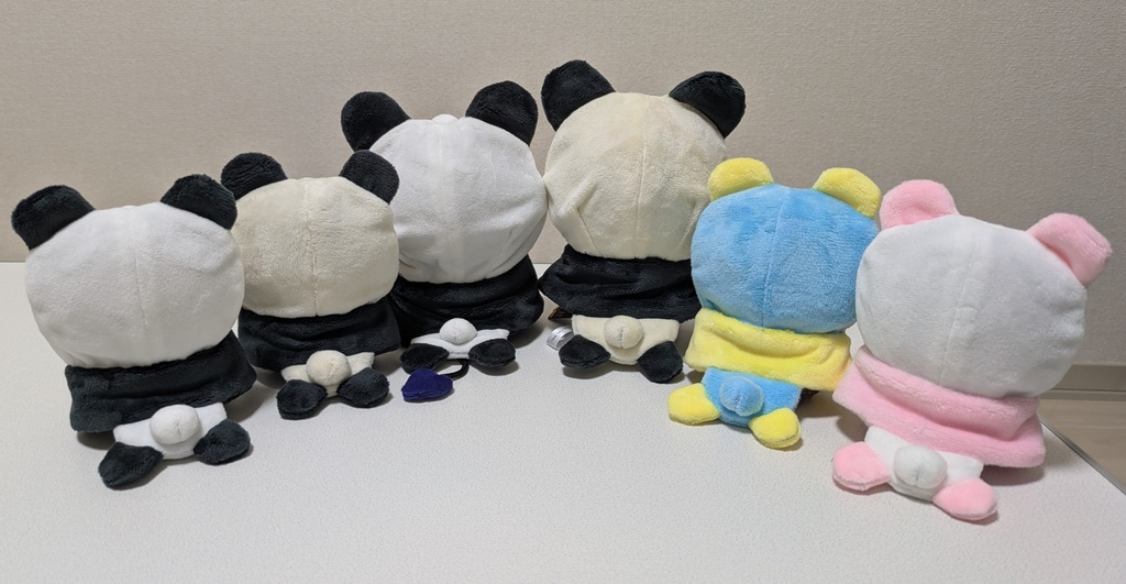 パンダといっしょな服