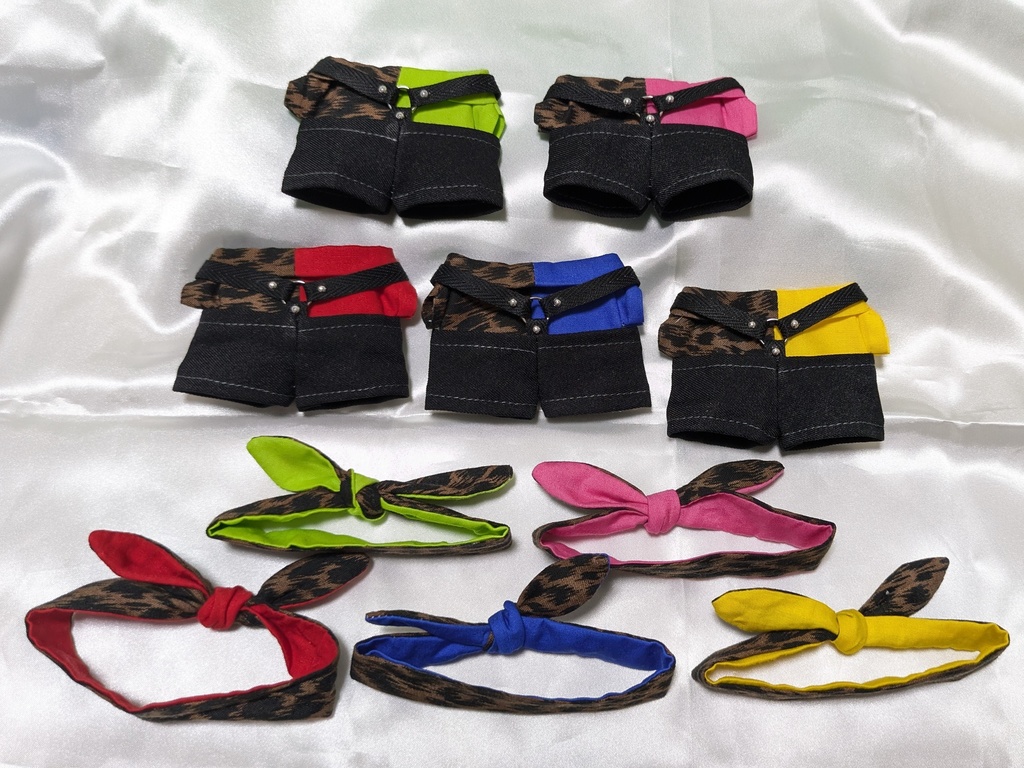 アニマルツートンな服セット